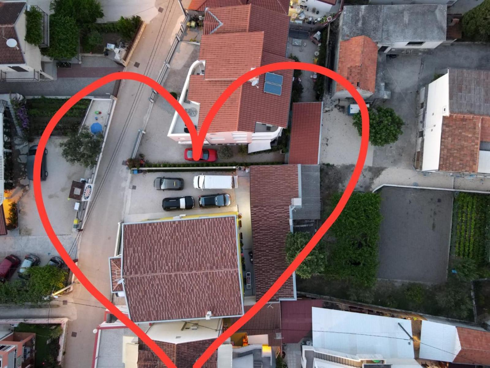 Apartments Luka Pakoštane Exterior foto